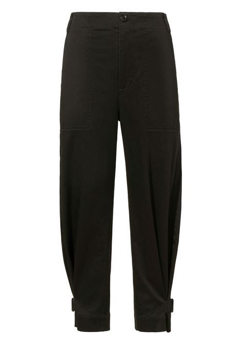 Pantaloni dritti in nero - donna